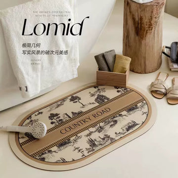Elegant Blossoms Wrapped in Quiet Luxury Mat